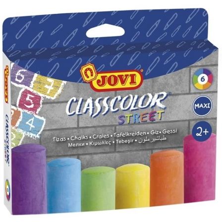 JOVI Tizas Classcolor Street Maxi Colores Surtidos